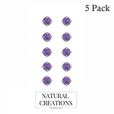 amethyst earrings
